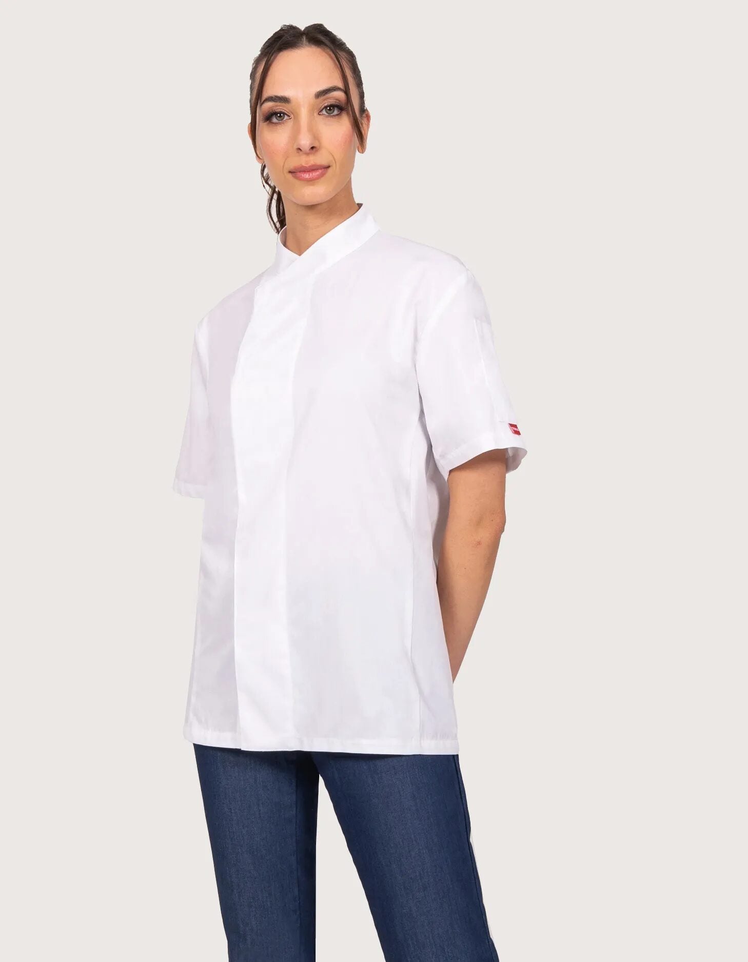 Kuharska Jakna Unisex Toma "100 Grams" - Bijela - 1 Kuharska Jakna Unisex Toma "100 Grams" - Bijela - 1