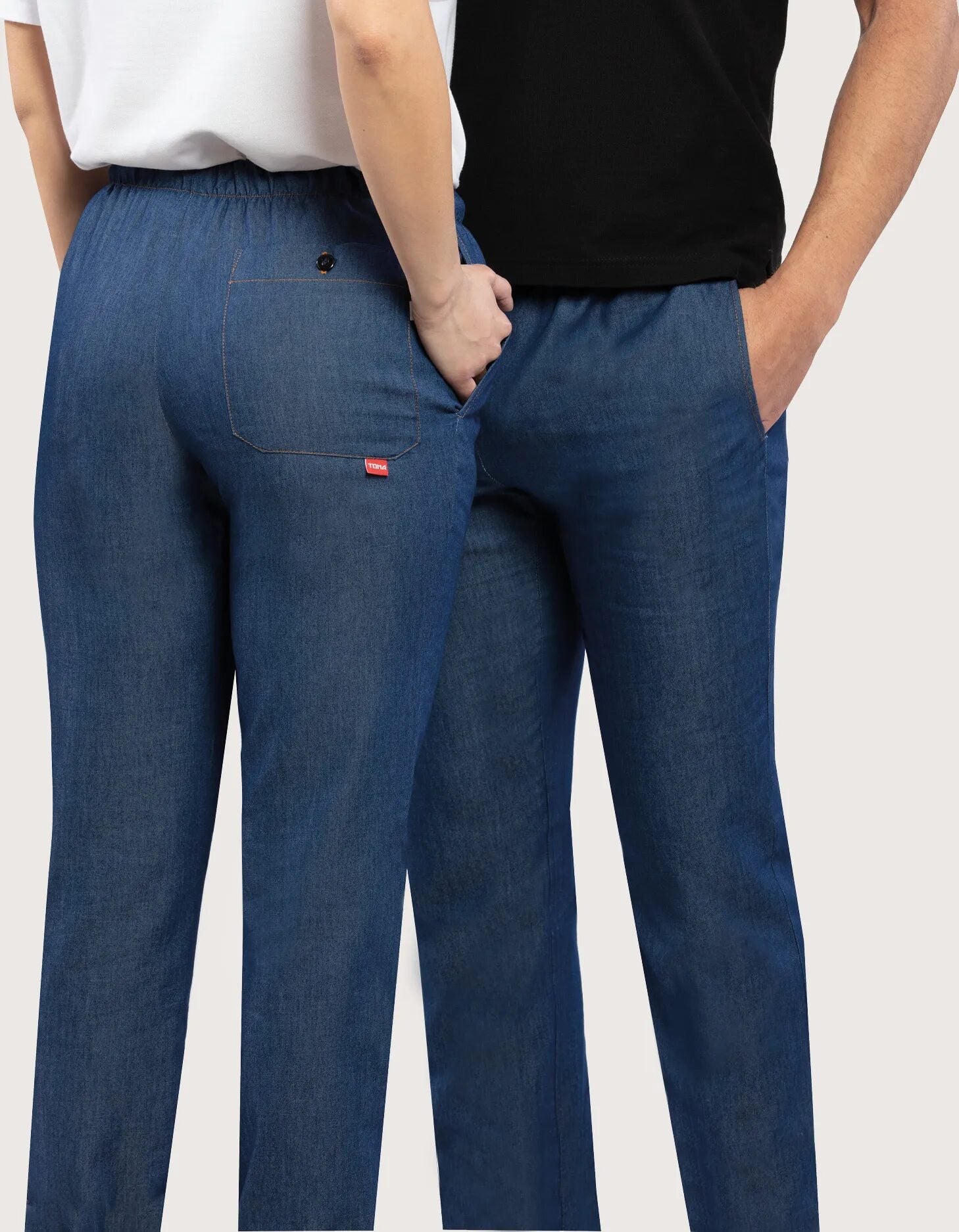 Unisex Kuharske Hlače Toma '100 Grams' - Denim