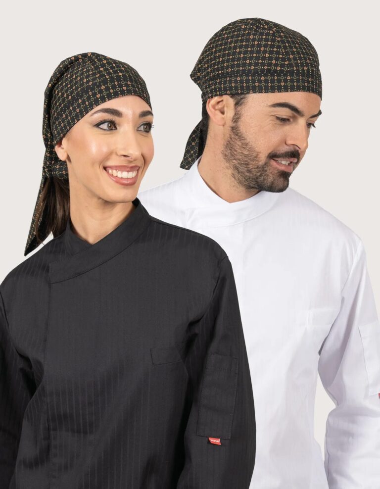 Carter Kuharska Bandana s Uzorkom – Set 2 Komada