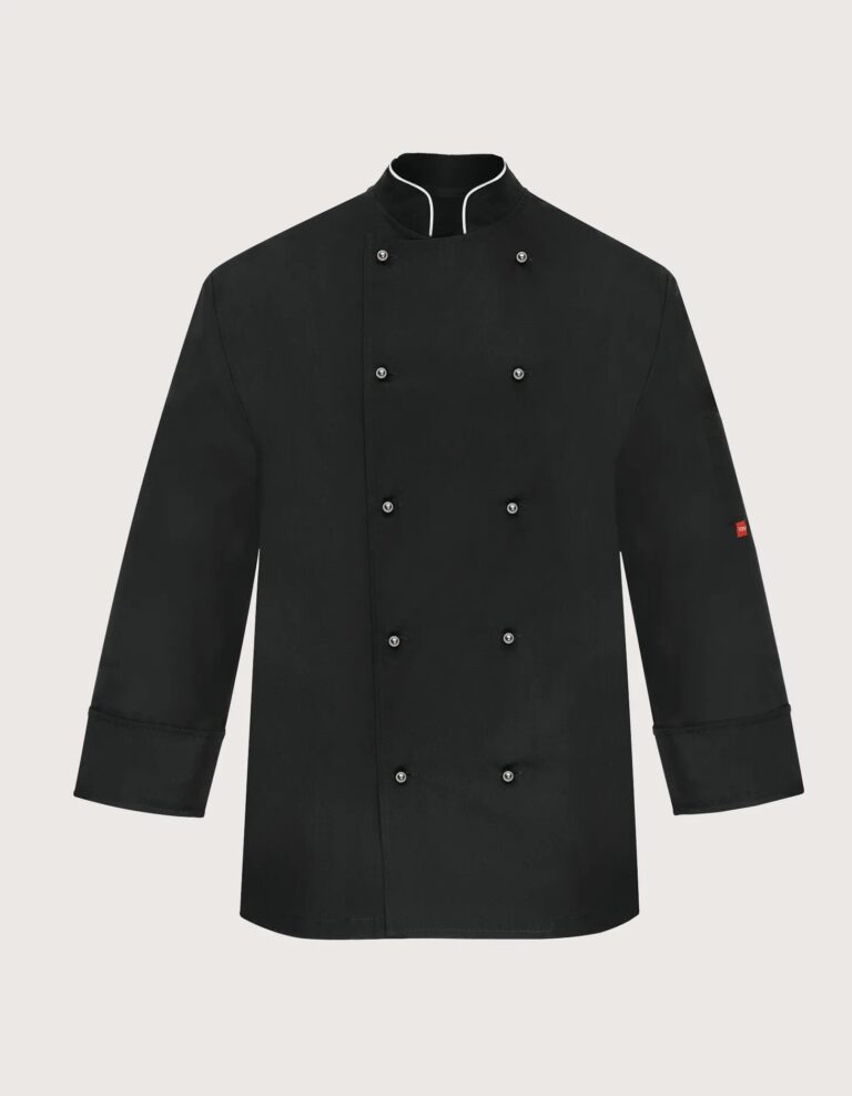 Kuharska Jakna Unisex Toma CHEF - Crna