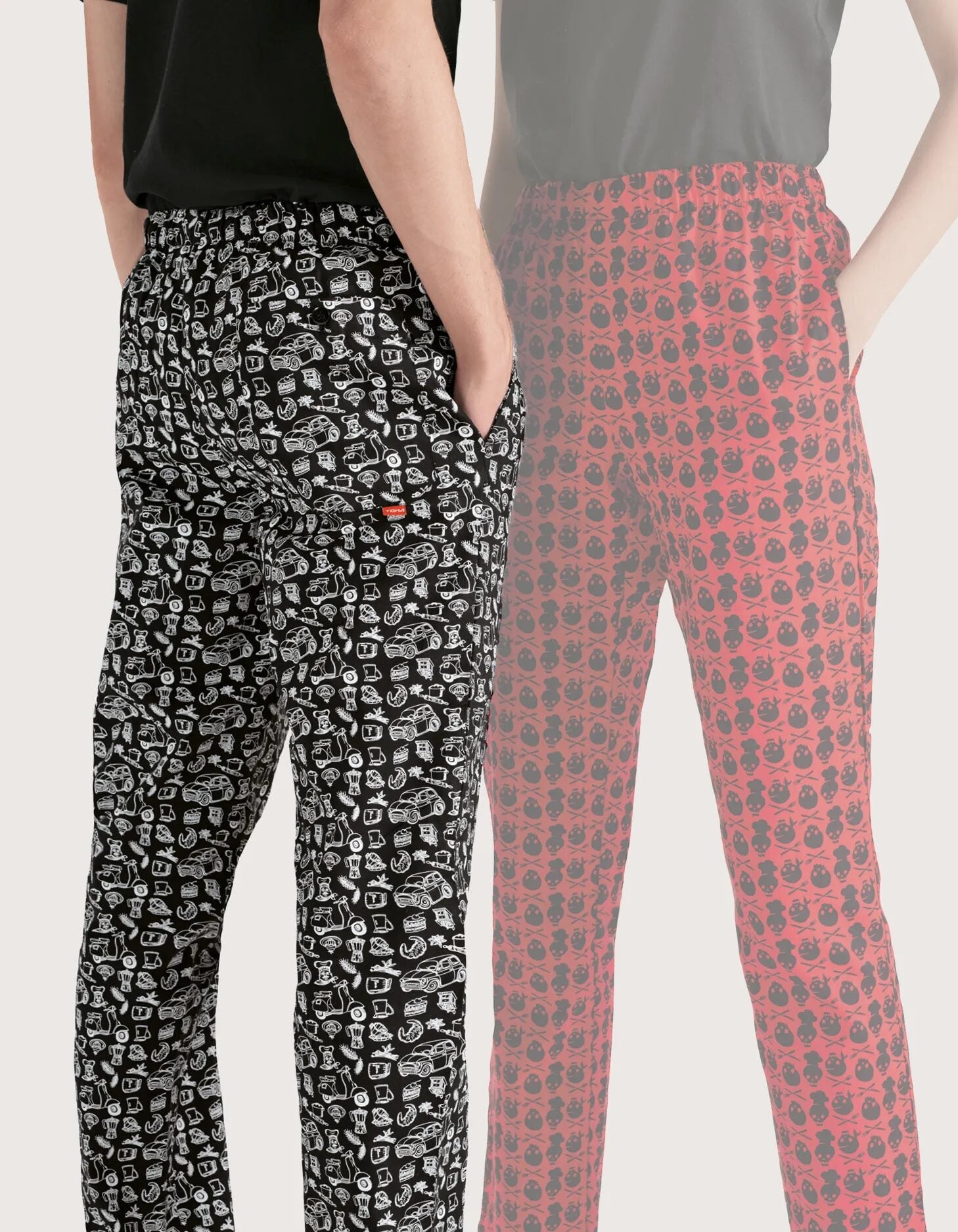Kuharske Hlače Unisex Toma MILTON - Italy Kuharske Hlače Unisex Toma MILTON - Italy