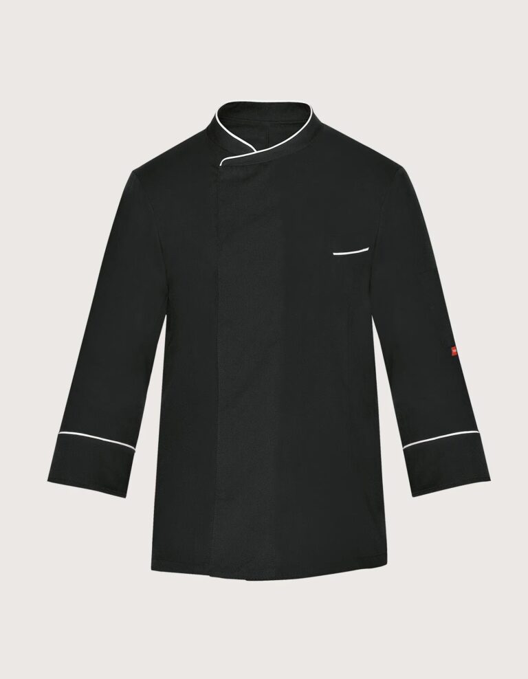 Kuharska Jakna Unisex Toma OMEGA - Crna