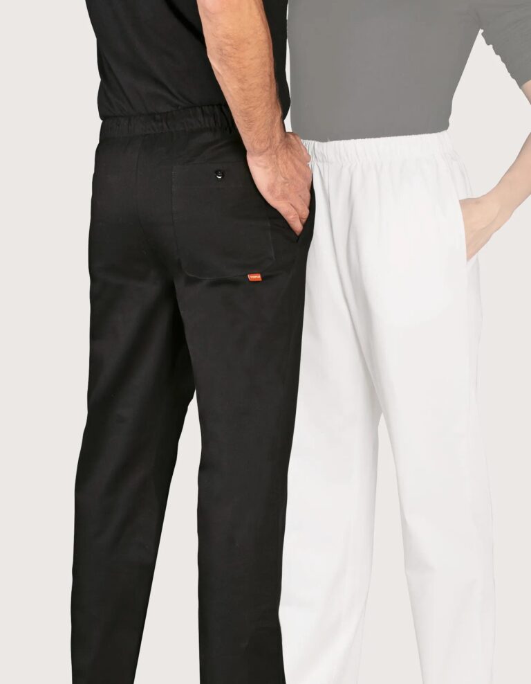 Kuharske Hlače Unisex Toma OTEGO - Crne