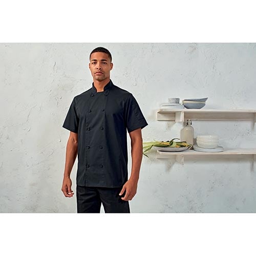 Unisex kuharska bluza Chef s 2 reda gumba - 1 Unisex kuharska bluza Chef s 2 reda gumba - 1