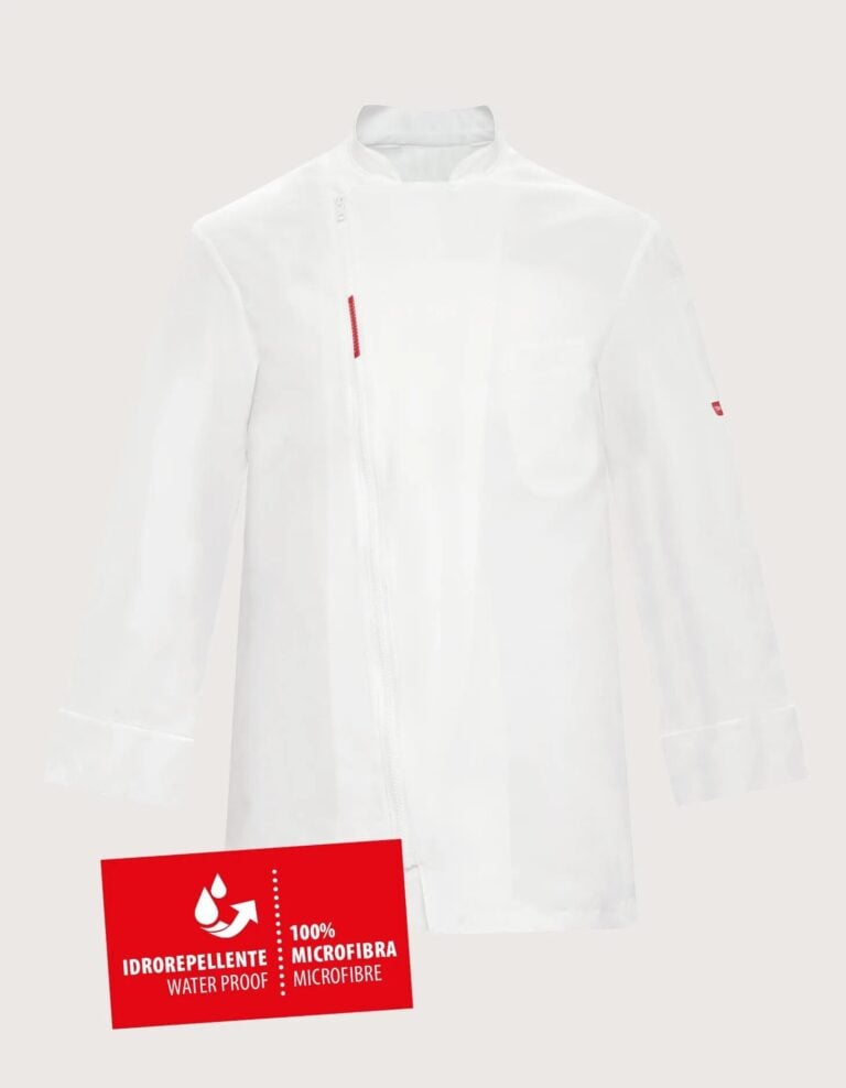 Toma Youniform unisex kuharska bluza RIAN - bijela