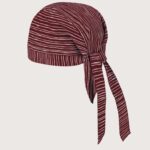 Toledo Kuharska Bandana 'Wine Red Fantasy' - Set 2 Kom