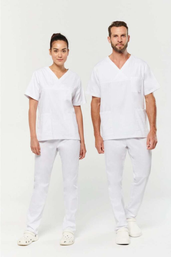 Unisex Pamučna Tunika Kratkih Rukava