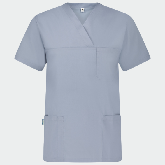 Unisex medicinska bluza ANGEL, siva - udobnost i kvaliteta