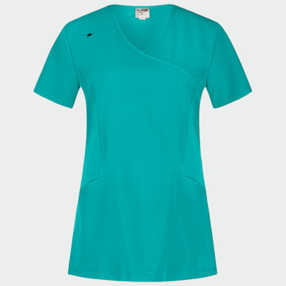 Medicinska bluza ženska JUSTINA, tirkizna