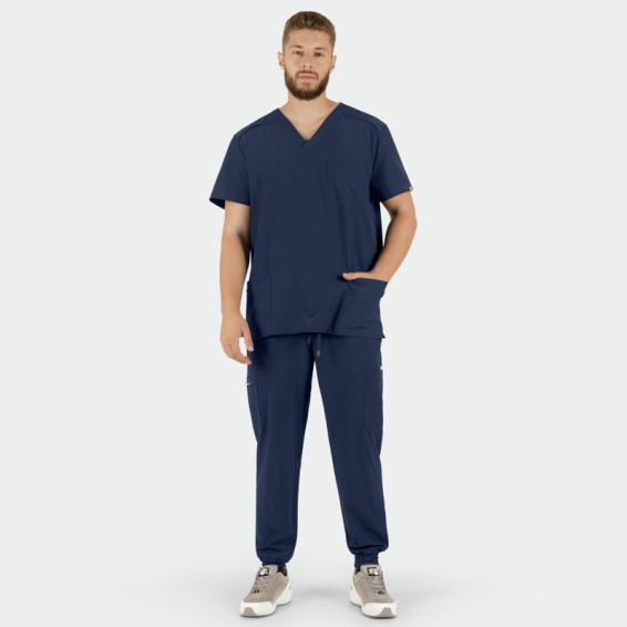 Medicinski komplet muški MATTEO, plavi - za profesionalce - 2 Medicinski komplet muški MATTEO, plavi - za profesionalce - 2